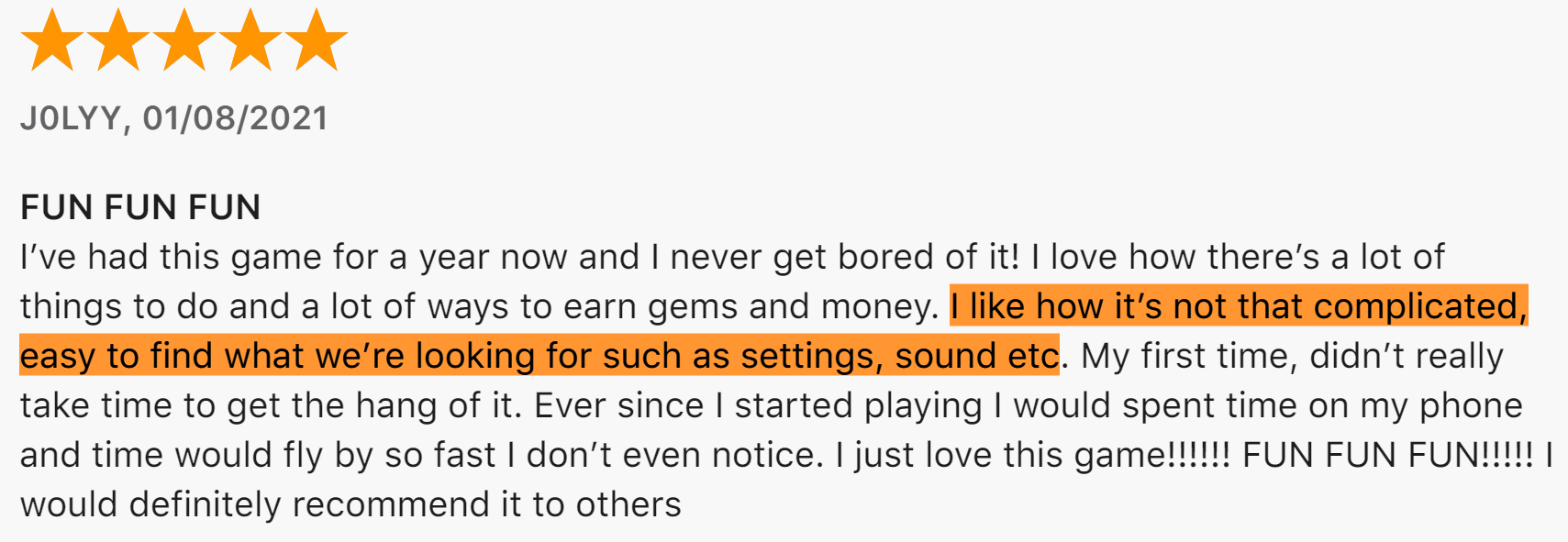 review