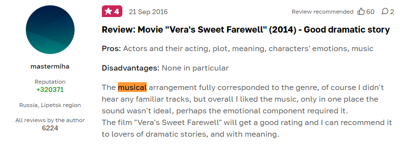 review