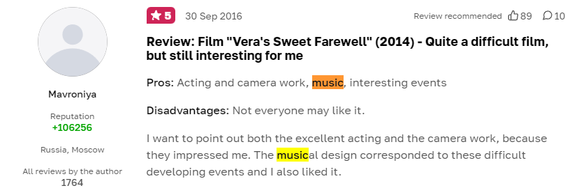 review